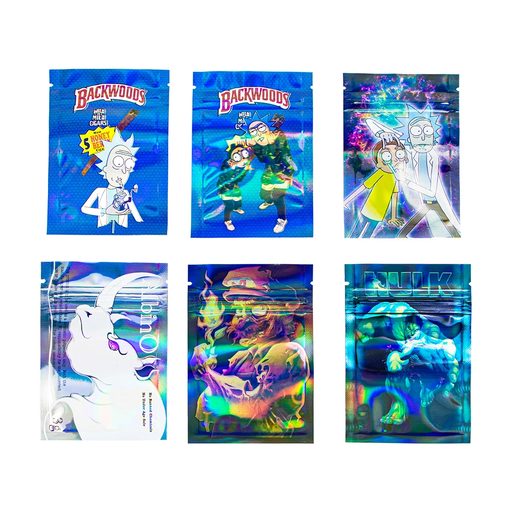 Made in China Holographic Custom Printed Mylar Bags (ALL SIZES)